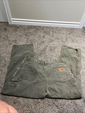 Carhartt Men's Olive Utility Cargo Pants